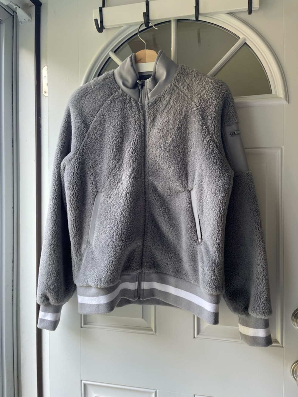 Figs women’s varsity scrub jacket size medium